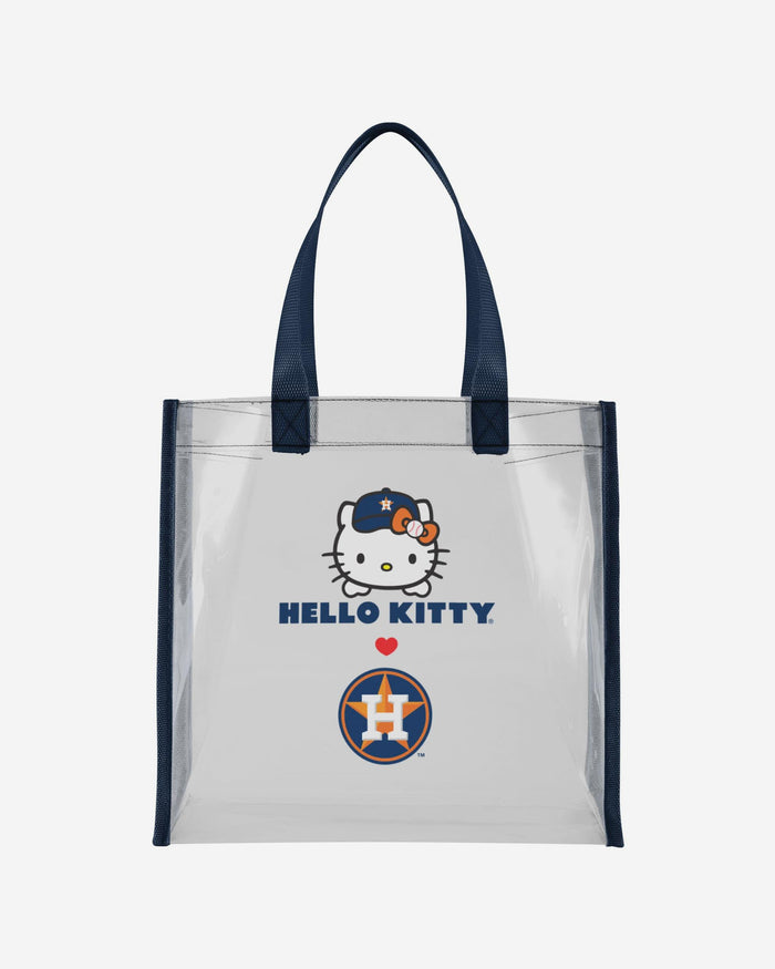 Houston Astros Hello Kitty® Clear Tote Bag FOCO - FOCO.com