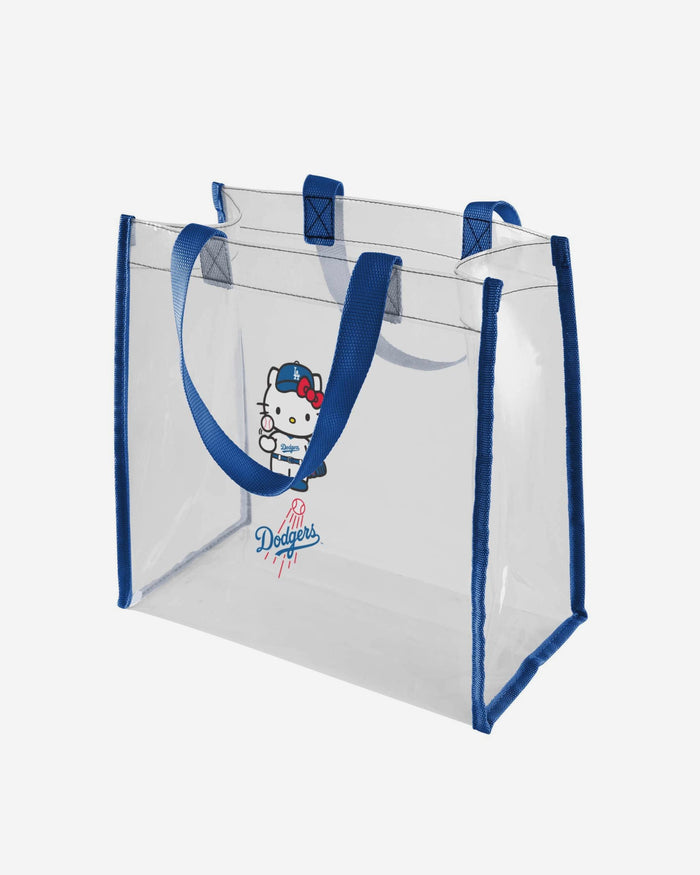 Los Angeles Dodgers Hello Kitty® Clear Tote Bag FOCO - FOCO.com