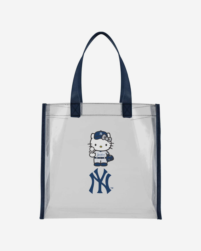 New York Yankees Hello Kitty® Clear Tote Bag FOCO - FOCO.com