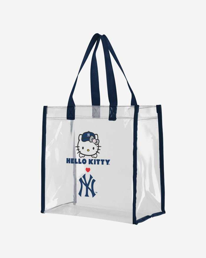 New York Yankees Hello Kitty® Clear Tote Bag FOCO - FOCO.com