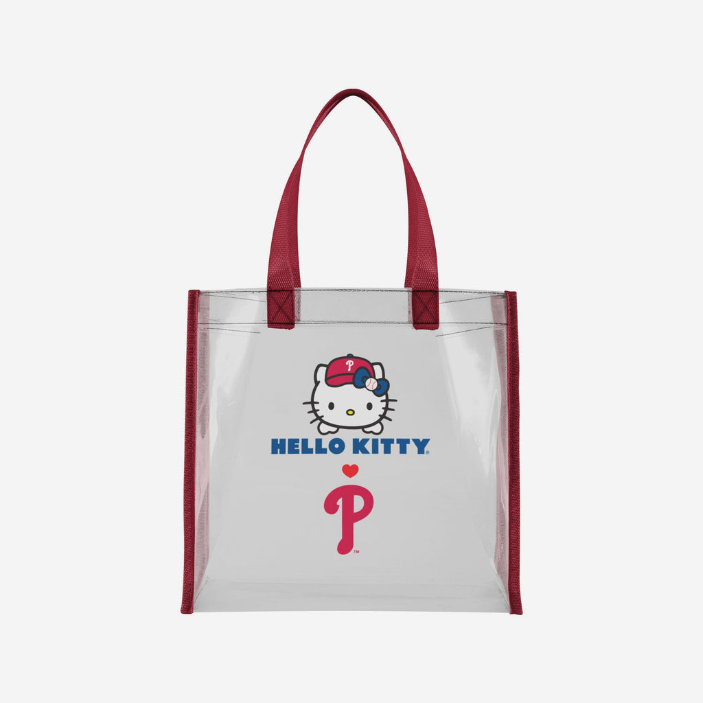 Philadelphia Phillies Hello Kitty® Clear Tote Bag FOCO - FOCO.com