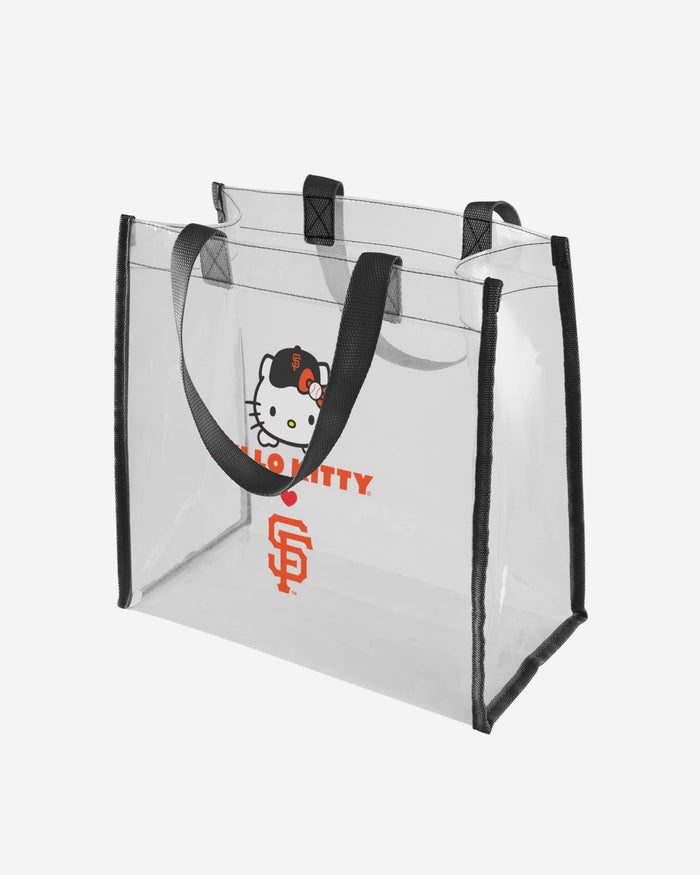 San Francisco Giants Hello Kitty® Clear Tote Bag FOCO - FOCO.com