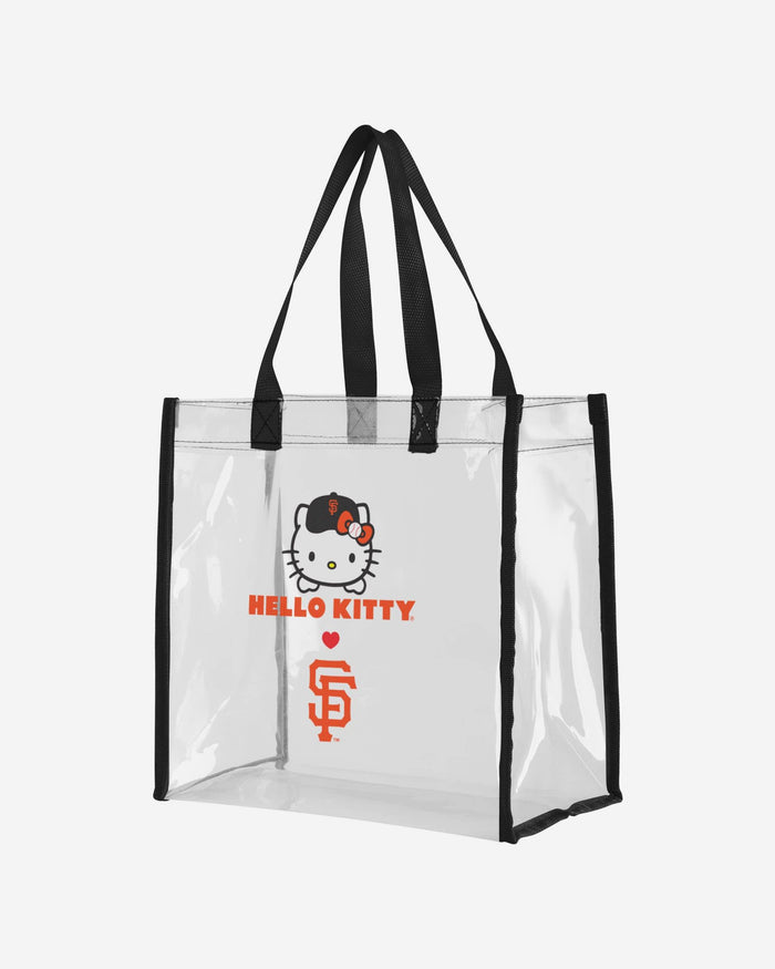 San Francisco Giants Hello Kitty® Clear Tote Bag FOCO - FOCO.com