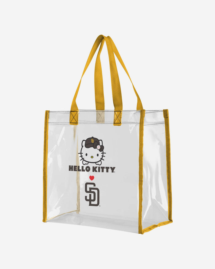 San Diego Padres Hello Kitty® Clear Tote Bag FOCO - FOCO.com
