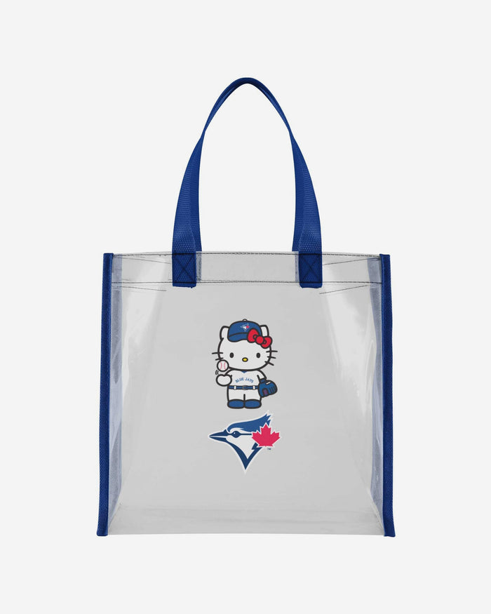 Toronto Blue Jays Hello Kitty® Clear Tote Bag FOCO - FOCO.com
