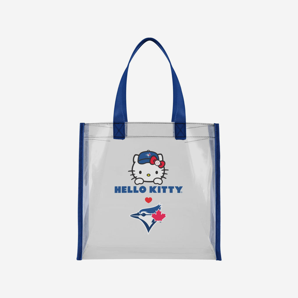 Toronto Blue Jays Hello Kitty® Clear Tote Bag FOCO - FOCO.com