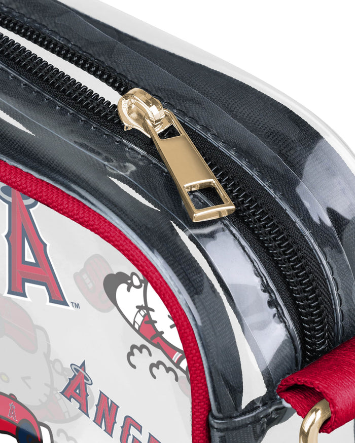 Los Angeles Angels Hello Kitty® Clear Crossbody Bag FOCO - FOCO.com