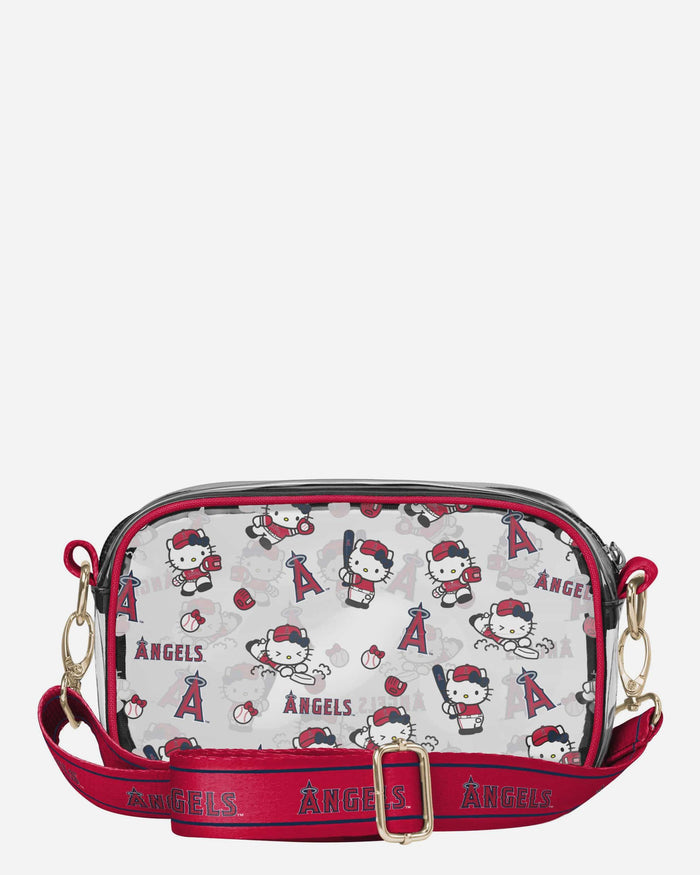 Los Angeles Angels Hello Kitty® Clear Crossbody Bag FOCO - FOCO.com