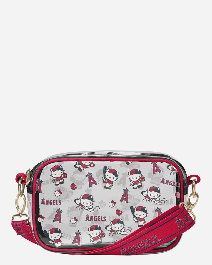 Los Angeles Angels Hello Kitty® Clear Crossbody Bag FOCO - FOCO.com