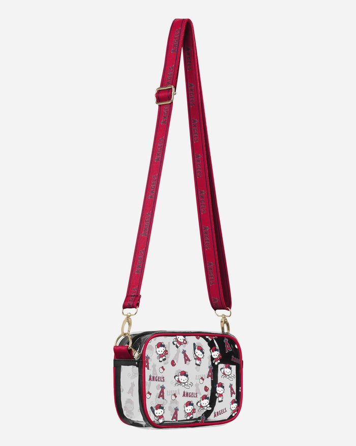 Los Angeles Angels Hello Kitty® Clear Crossbody Bag FOCO - FOCO.com
