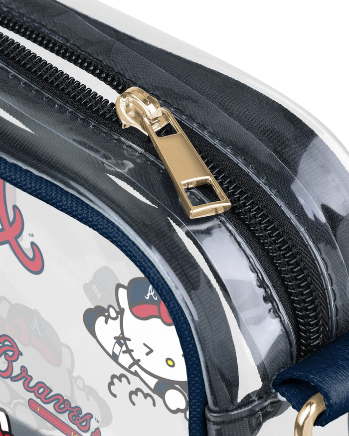 Atlanta Braves Hello Kitty® Clear Crossbody Bag FOCO - FOCO.com