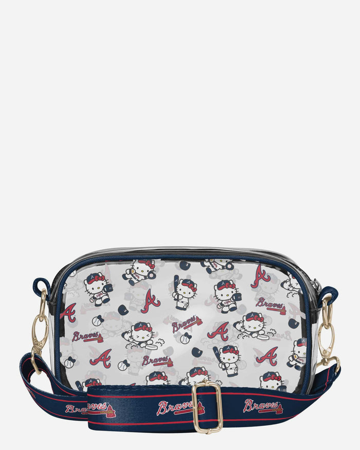 Atlanta Braves Hello Kitty® Clear Crossbody Bag FOCO - FOCO.com