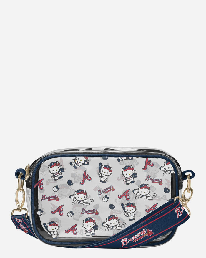 Atlanta Braves Hello Kitty® Clear Crossbody Bag FOCO - FOCO.com