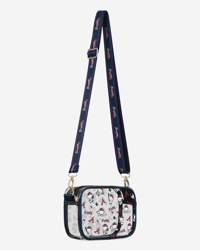 Atlanta Braves Hello Kitty® Clear Crossbody Bag FOCO - FOCO.com