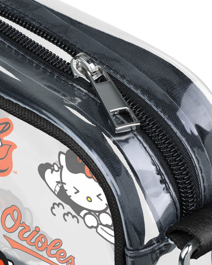 Baltimore Orioles Hello Kitty® Clear Crossbody Bag FOCO - FOCO.com