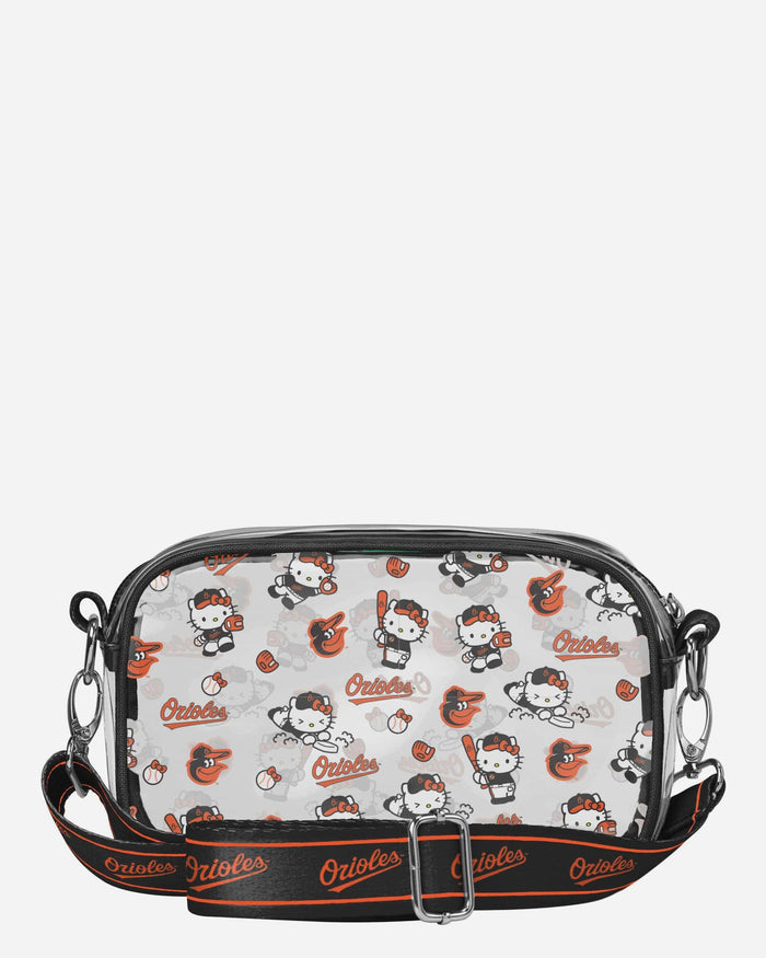 Baltimore Orioles Hello Kitty® Clear Crossbody Bag FOCO - FOCO.com