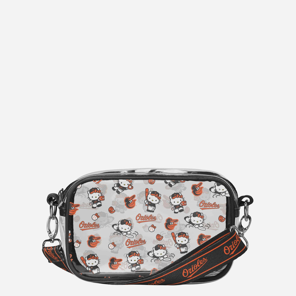 Baltimore Orioles Hello Kitty® Clear Crossbody Bag FOCO - FOCO.com