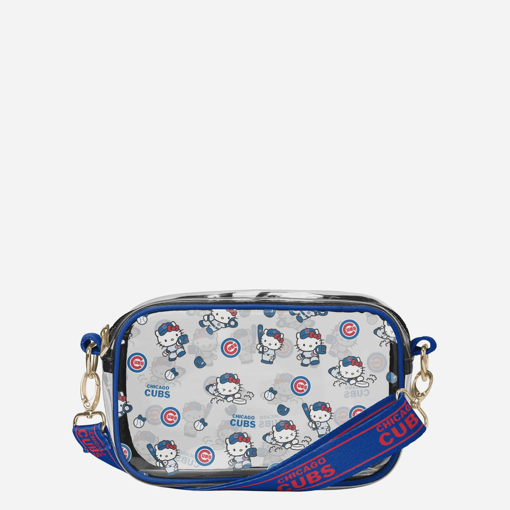 Chicago Cubs Hello Kitty® Clear Crossbody Bag FOCO - FOCO.com