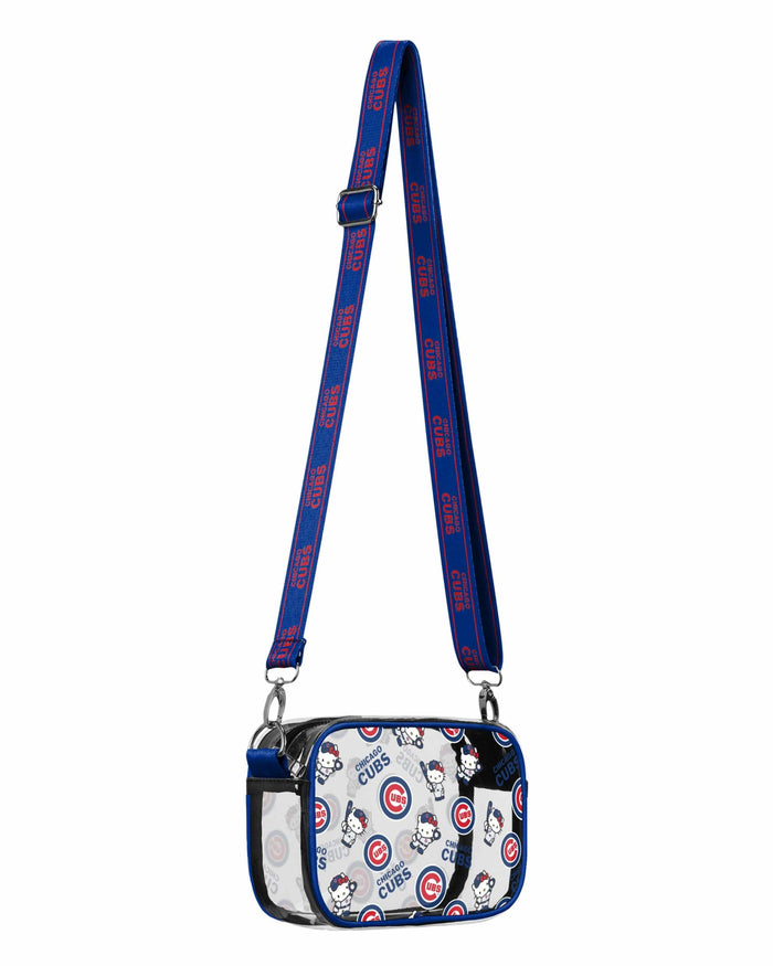 Chicago Cubs Hello Kitty® Clear Crossbody Bag FOCO - FOCO.com