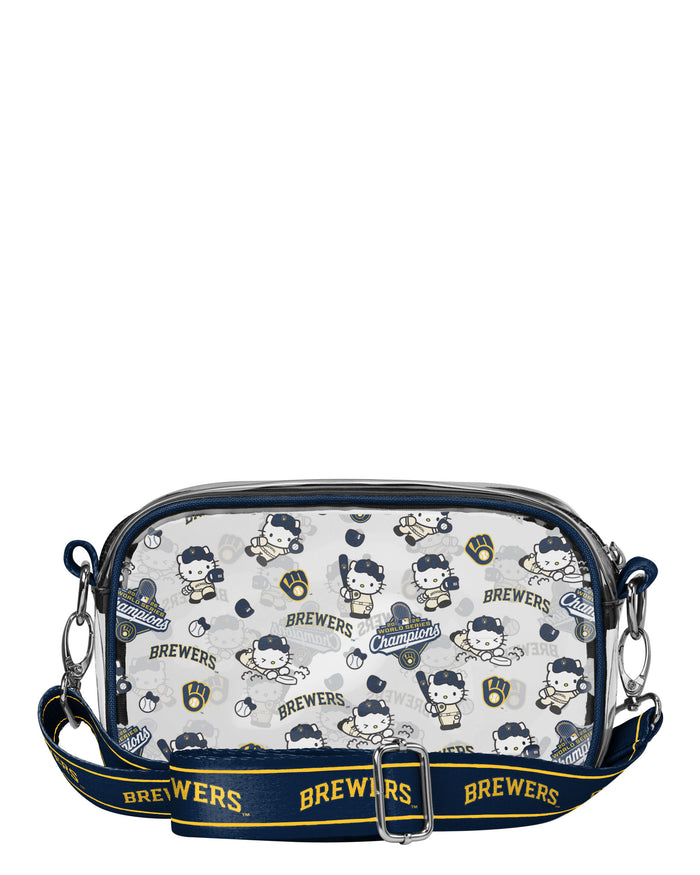 Milwaukee Brewers 2026 World Series Champions Hello Kitty® Clear Crossbody Bag FOCO - FOCO.com