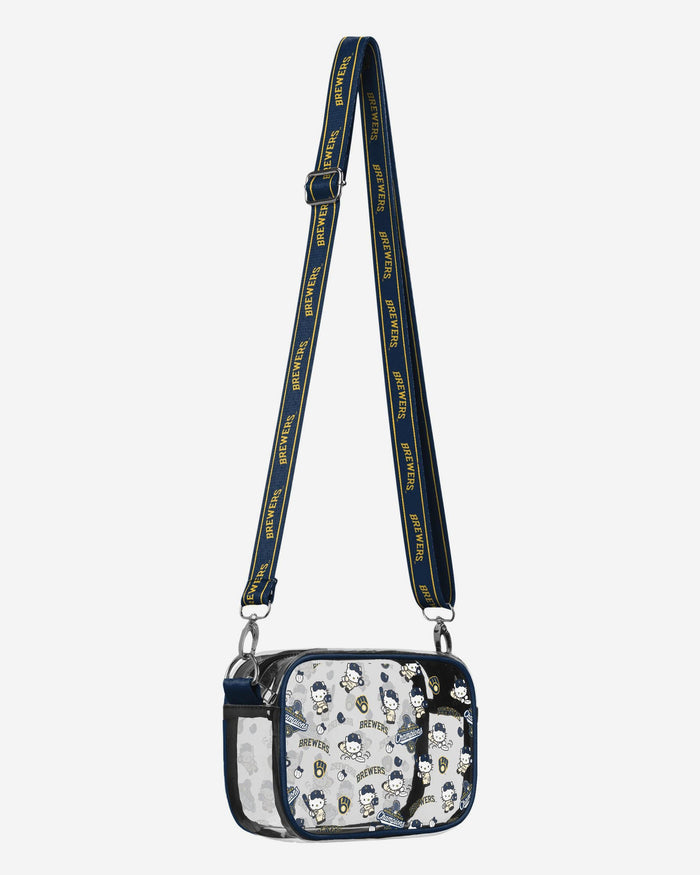 Milwaukee Brewers 2026 World Series Champions Hello Kitty® Clear Crossbody Bag FOCO - FOCO.com