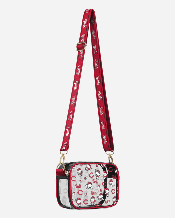 Cincinnati Reds Hello Kitty® Clear Crossbody Bag FOCO - FOCO.com
