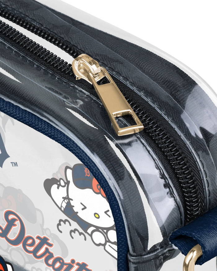 Detroit Tigers Hello Kitty® Clear Crossbody Bag FOCO - FOCO.com