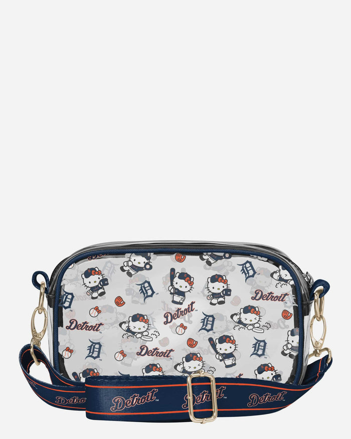 Detroit Tigers Hello Kitty® Clear Crossbody Bag FOCO - FOCO.com