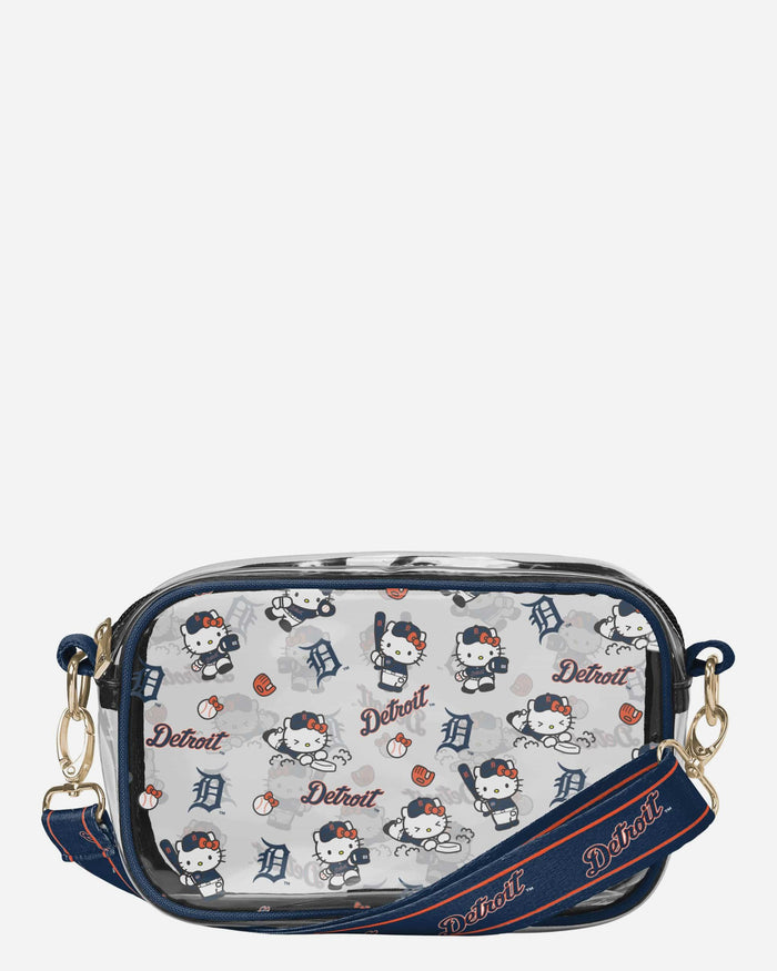 Detroit Tigers Hello Kitty® Clear Crossbody Bag FOCO - FOCO.com
