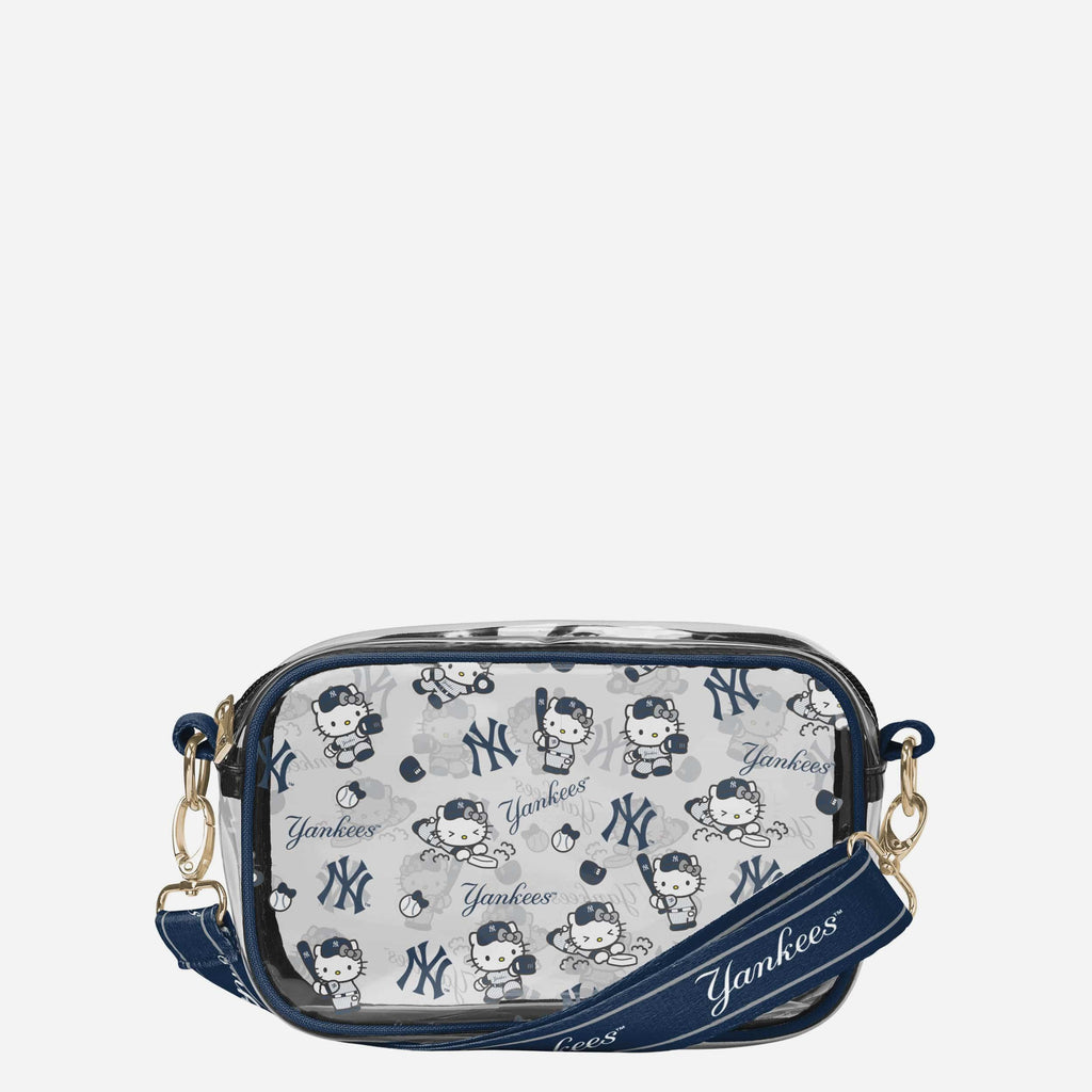 New York Yankees Hello Kitty® Clear Crossbody Bag FOCO - FOCO.com