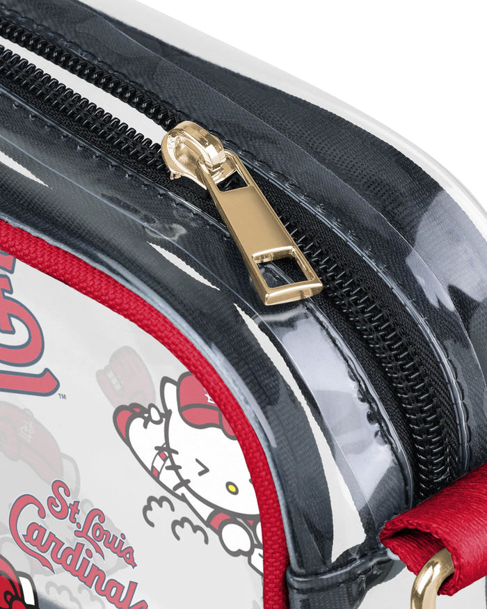 St Louis Cardinals Hello Kitty® Clear Crossbody Bag FOCO - FOCO.com