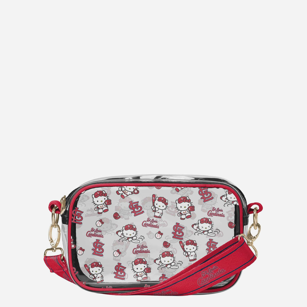 St Louis Cardinals Hello Kitty® Clear Crossbody Bag FOCO - FOCO.com