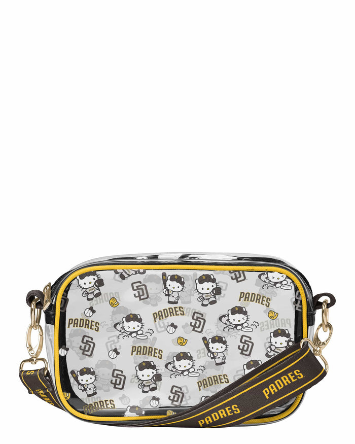 San Diego Padres Hello Kitty® Clear Crossbody Bag