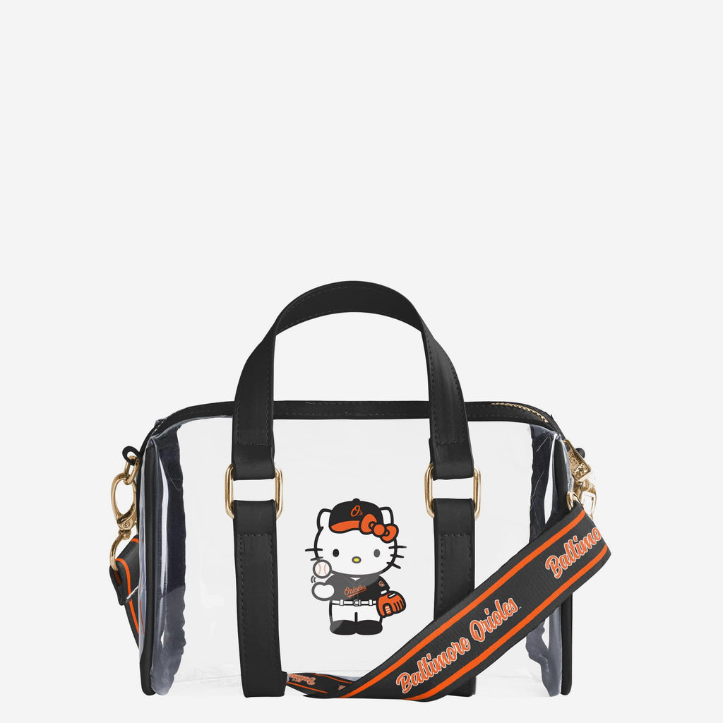 Baltimore Orioles Hello Kitty® Clear Barrel Bag FOCO - FOCO.com
