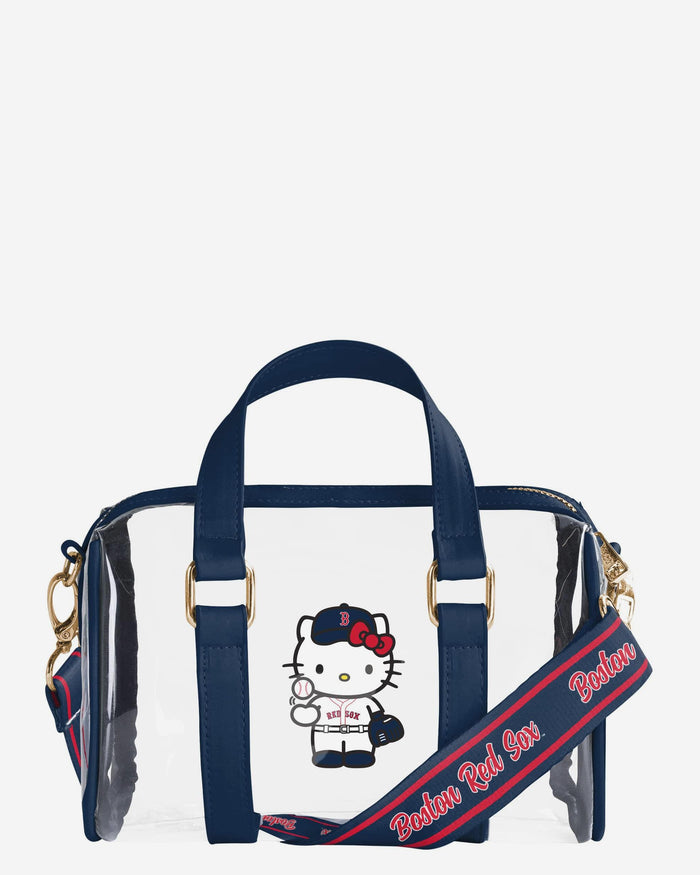 Boston Red Sox Hello Kitty® Clear Barrel Bag FOCO - FOCO.com