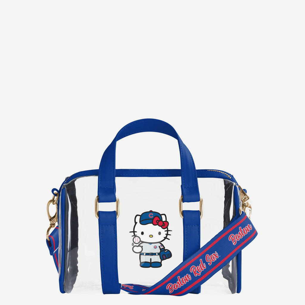 Chicago Cubs Hello Kitty® Clear Barrel Bag FOCO - FOCO.com
