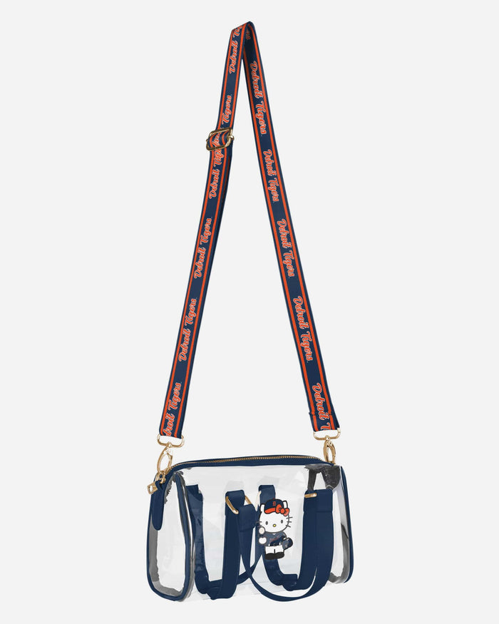 Detroit Tigers Hello Kitty® Clear Barrel Bag FOCO - FOCO.com