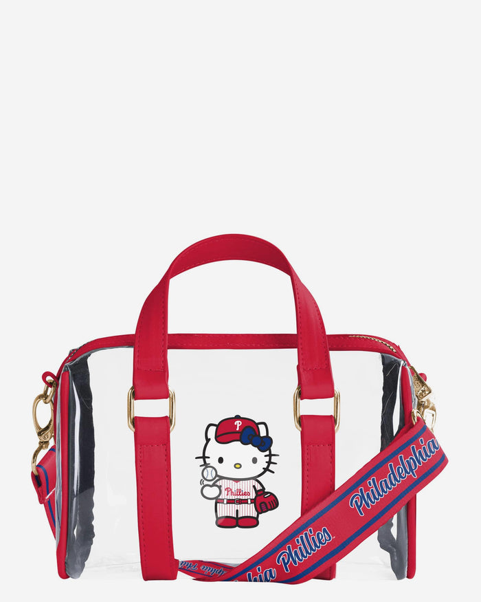 Philadelphia Phillies Hello Kitty® Clear Barrel Bag FOCO - FOCO.com