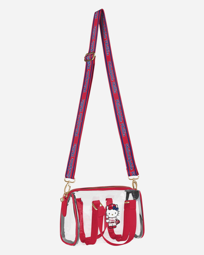 Philadelphia Phillies Hello Kitty® Clear Barrel Bag FOCO - FOCO.com