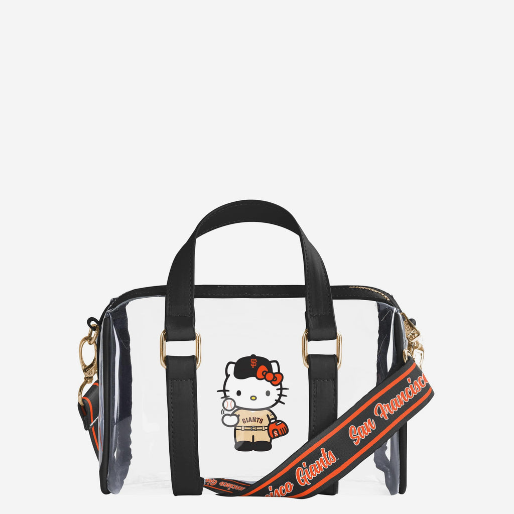 San Francisco Giants Hello Kitty® Clear Barrel Bag FOCO - FOCO.com