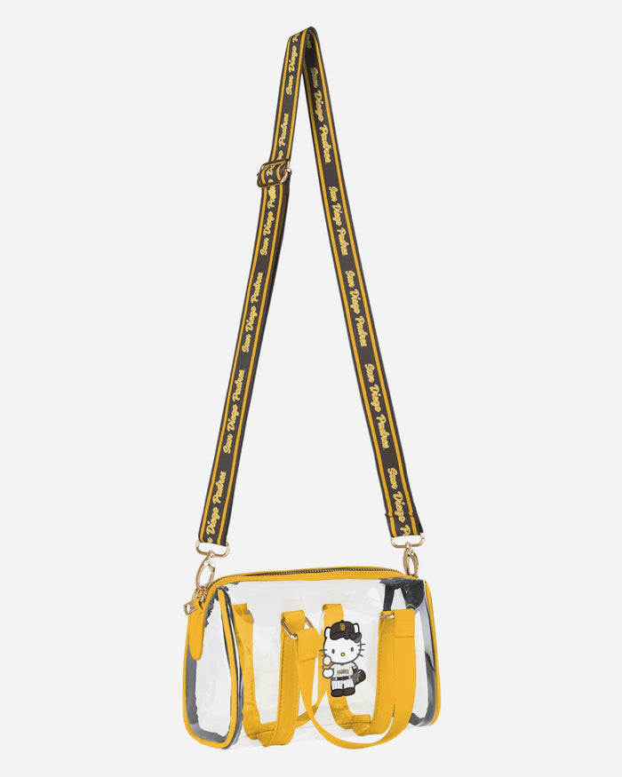 San Diego Padres Hello Kitty® Clear Barrel Bag FOCO - FOCO.com