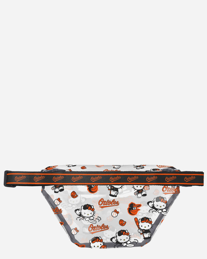 Baltimore Orioles Hello Kitty® Clear Fanny Pack FOCO - FOCO.com