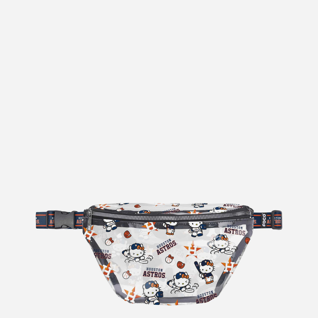 Houston Astros Hello Kitty® Clear Fanny Pack FOCO - FOCO.com