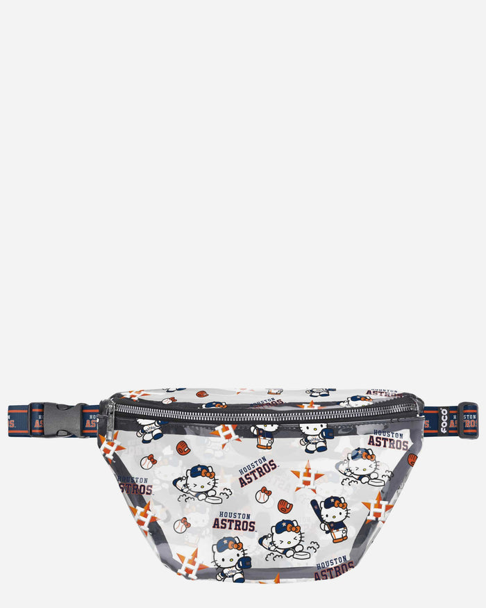 Houston Astros Hello Kitty® Clear Fanny Pack FOCO - FOCO.com