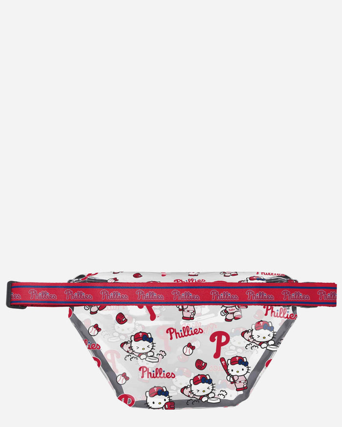 Philadelphia Phillies Hello Kitty® Clear Fanny Pack FOCO - FOCO.com