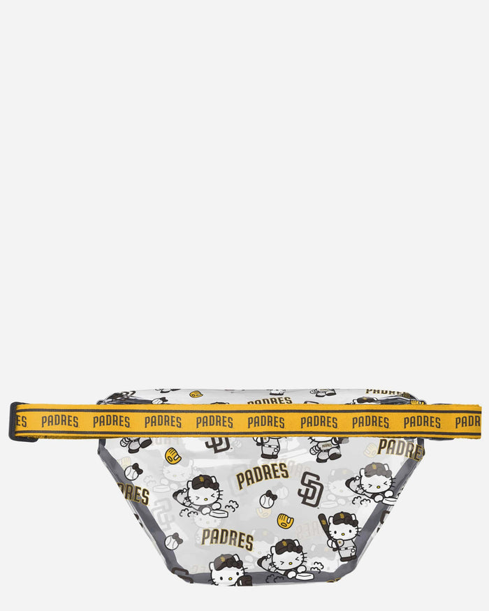 San Diego Padres Hello Kitty® Clear Fanny Pack FOCO - FOCO.com