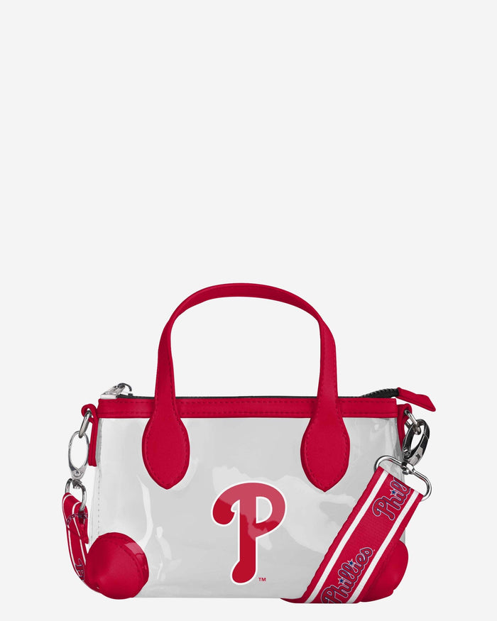 Philadelphia Phillies Big Logo Clear Crossbody Mini Purse FOCO - FOCO.com