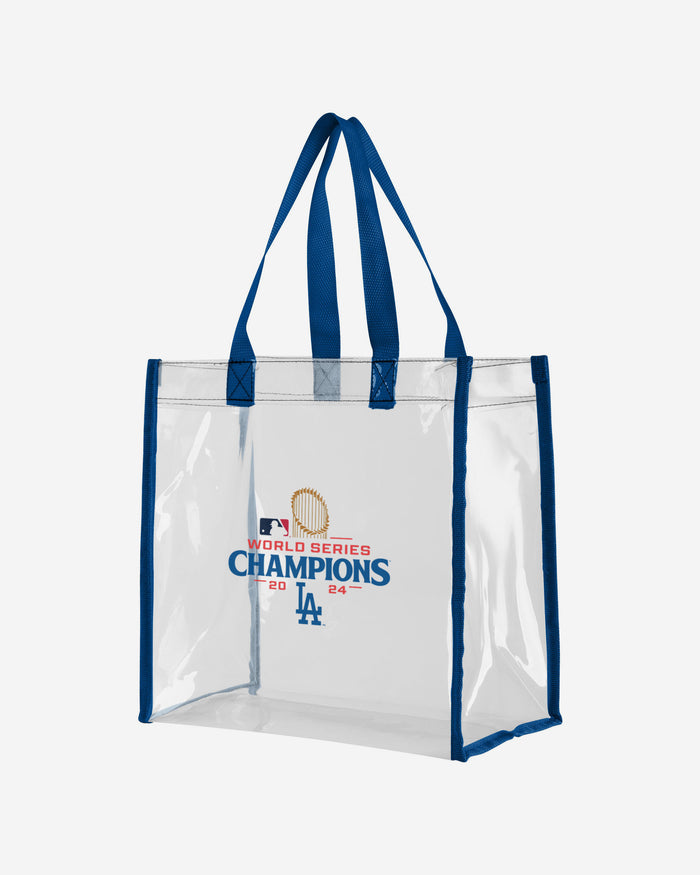 Los Angeles Dodgers 2024 World Series Champions Clear Reusable Bag FOCO - FOCO.com