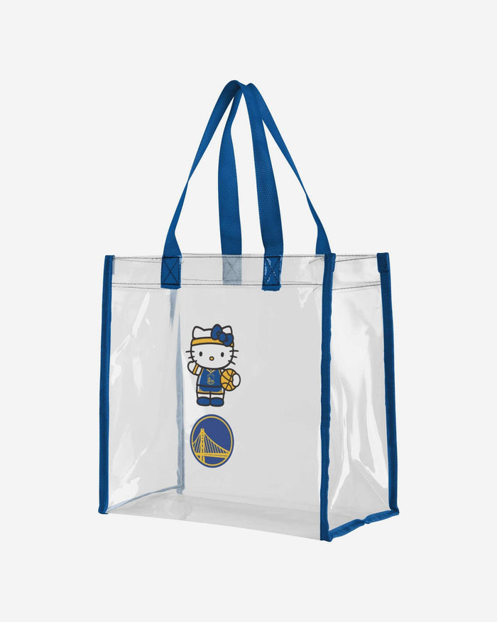 Golden State Warriors Hello Kitty® Clear Tote Bag FOCO - FOCO.com