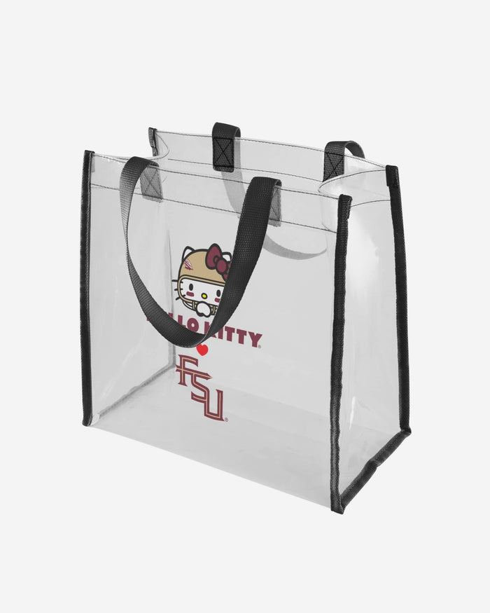 Florida State Seminoles Hello Kitty® Clear Tote Bag FOCO - FOCO.com